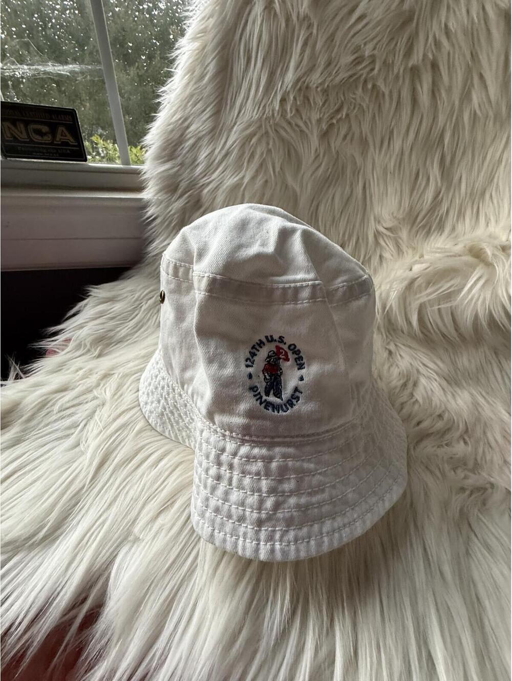 White 12th U.S. Open Pinehurst Bucket Hat